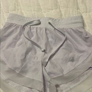 Varsity Women's Light white Athletic Shorts